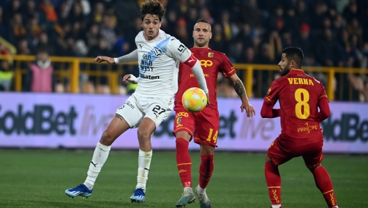 Foto Francesco Mazzitello/LaPresse 26.  GENNAIO  2024 Catanzaro, Italia - sport, calcio - Catanzaro vs Palermo  - Campionato di calcio Serie BKT 2023/2024 -  Stadio  - Nicola Ceravolo Nella foto:  soliriGennaio 26 , 2024 Catanzaro, Italy - sport, soccer - Catanzaro vs Palermo    -  Italian Football Championship League BKT 2023/2024 - Nicola Ceravolo In the pic: