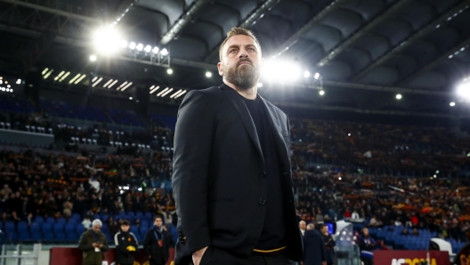 Roma's coach Daniele De Rossi during the Italian Serie A soccer match AS Roma vs Cagliari Calcio at Olimpico stadium in Rome, Italy, 05 February 2024. ANSA/ANGELO CARCONI