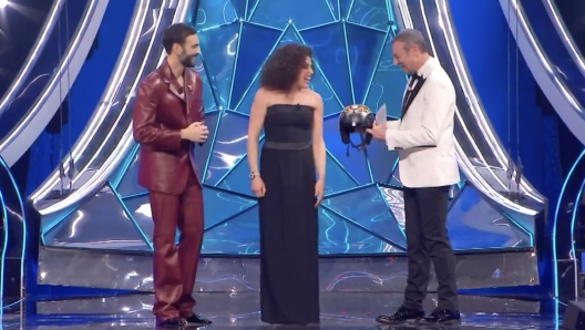 Federica Brignone con Marco Mengoni