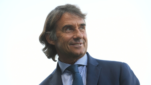 REGGIO NELL'EMILIA, ITALY - OCTOBER 2:Giovanni Carnevali of US Sassuolo  looks on during the Serie A TIM match between US Sassuolo and AC Monza at Mapei Stadium - Citta' del Tricolore on October 02, 2023 in Reggio nell'Emilia, Italy. (Photo by Alessandro Sabattini/Getty Images)