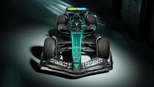 A handout picture released on February 12, 2024 by Aston Martin shows the team's Aston Martin AMR24 Formula One racing car for the 2024 season. (Photo by ASTON MARTIN / AFP) / RESTRICTED TO EDITORIAL USE - MANDATORY CREDIT "AFP PHOTO / ASTON MARTIN" - NO MARKETING NO ADVERTISING CAMPAIGNS - DISTRIBUTED AS A SERVICE TO CLIENTS