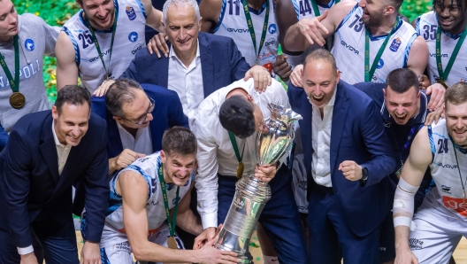 igor Milicic, Coppa Italia EA7 Emporio Armani Olimpia Milano - Gevi Napoli Basket LBA Frecciarossa Final Eight 2024 - Finale LBA Legabasket Serie A UnipolSAI 2023/2024 Torino, 18/02/2024 Foto ClaudioDegaspari // Ciamillo-Castoria