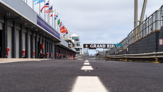 I box del circuito di Phillip Island