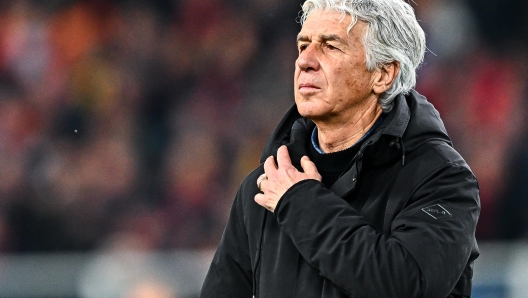 Atalanta's Italian head coach Gian Piero Gasperini prior to kick-off in the Italian Serie A soccer match Genoa Cfc vs Atalanta Bc at Luigi Ferraris stadium in Genoa, Italy, 11 February 2024. ANSA/STRINGER