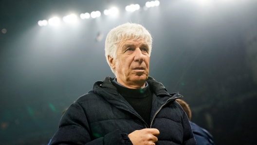 Foto Spada/LaPresse 25 febbraio 2024 - Milano, Italia - sport, calcio - Milan vs Atalanta   - Campionato italiano di calcio Serie A TIM 2023/2024 - Stadio San Siro. Nella foto: Gian Piero Gasperini (Atalanta BC);  Febraury 25 ,  2024  , 2024 Milan, Italy - sport, calcio - Milan vs Atalanta - Italian Serie A Football Championship 2023/2024 - San Siro Stadium. In the pic: : Gian Piero Gasperini (Atalanta BC);