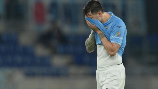 Alessio Romagnoli (13 SS Lazio)during the Serie A Tim soccer match between Lazio and Udinese at the Rome's Olympic stadium, Italy - Monday, March 11, 2024 - Sport  Soccer ( Photo by Alfredo Falcone/LaPresse )