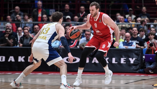 Nicolo' Melli EA7 Emporio Armani Olimpia Milano - Fenerbahce Beko Istanbul Turkish Airlines Euroleague 2023-24 Milano, 22/03/2024 Foto ClaudioDegaspari // Ciamillo-Castoria