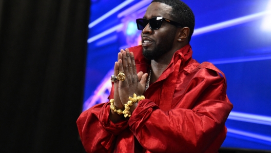 (FILES) US producer-musician Sean "Diddy" Combs gestures in the press room during the MTV Video Music Awards at the Prudential Center in Newark, New Jersey, on September 12, 2023. Superstar rapper and music industry mogul Sean Combs was sued November 16 by the singer Cassie, who accused him of rape and physical abuse. The hip-hop artist -- also known as both Puff Daddy or Diddy -- subjected the R&B singer, whose real name is Casandra Ventura, to more than a decade of coercion by physical force and drugs as well as a 2018 rape, she said in her suit, filed in federal court in Manhattan. The suit says that Ventura met Combs in 2005, when she was 19 and he was 37. (Photo by ANGELA WEISS / AFP)