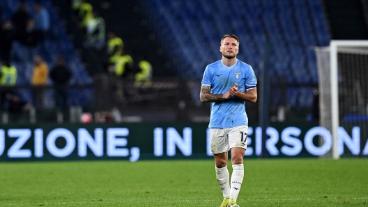 Ciro Immobile of SS Lazio during the Serie A match between SS Lazio and AC Milan  at Stadio Olimpico on March 1, 2024 in Rome, Italy. - Lazio - Milan - fotografo: Gennaro Masi