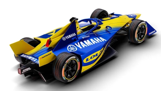 La livrea provvisoria svelata all'annuncio della partnership tra Lola e Yamaha. Formula E