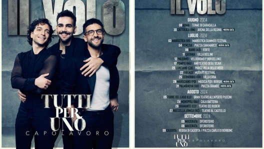 Il Volo Tour 2024 Tutti per uno date e luoghi