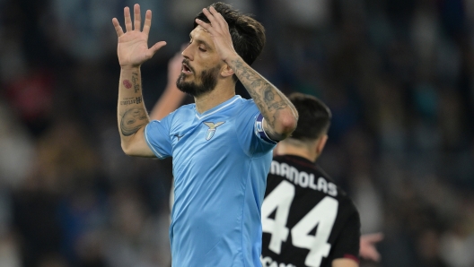 Lazio’s Luis Alberto during the Serie A Tim soccer match between Lazio and Salernitana at the Rome's Olympic stadium, Italy - Saturday April 12, 2024 - Sport  Soccer ( Photo by Alfredo Falcone/LaPresse )