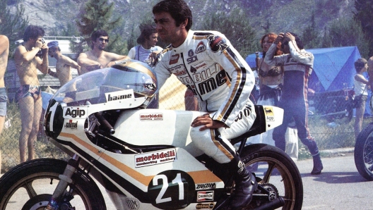 Mario Lega, Morbidelli 250, Abbazia