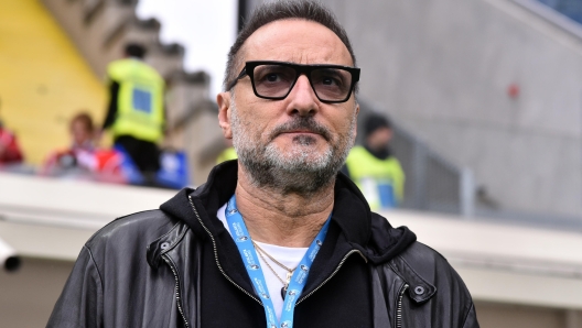 Hellas VeronaÂ?s president Maurizio Setti during the Italian Serie A soccer match Atalanta BC vs Hella Verona at the Gewiss Stadium in Bergamo, Italy, 20 May 2023. ANSA/MICHELE MARAVIGLIA