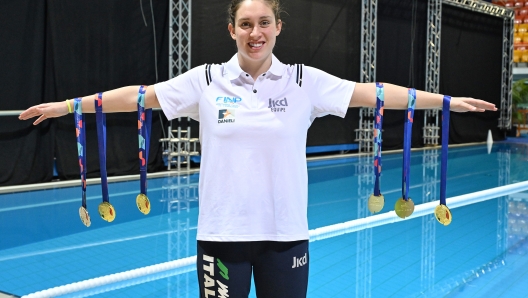 Madeira 21-27 aprile 2024
Campionati Europei di nuoto paralimpico 
nella foto : GILLI Carlotta 
Foto Augusto Bizzi