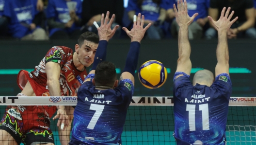 LEGAVOLLEY - FINALE SCUDETTO SUPERLEGA GARA 4. Mint Vero Volley Monza- Sir Susa Vim Perugia.