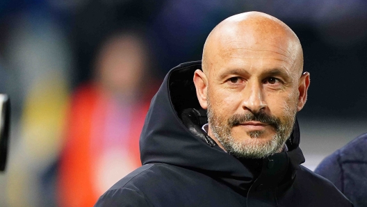 Fiiorentina's Vincenzo Italiano during the Coppa Italia  soccer  match between Atalanta and Fiorentina  at  Gewiss stadium  , north Italy - Wednesday 24 , April , 2024. Sport - Soccer . (Photo by Spada/LaPresse)