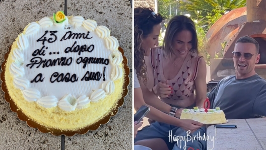 Ilary Blasi festeggia il compleanno in ritardo con la famiglia e Bastian Muller