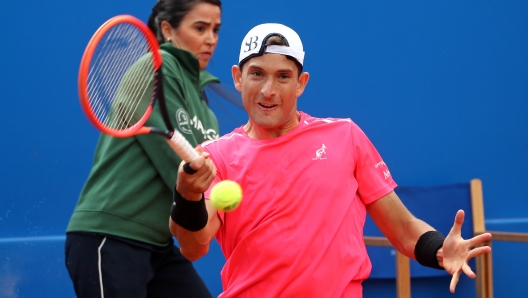 Photo ©2023 81/LaPresse  Francesco Passaro during his match against Francesco Passaro during the Barcelona Open Banc Sabadell.