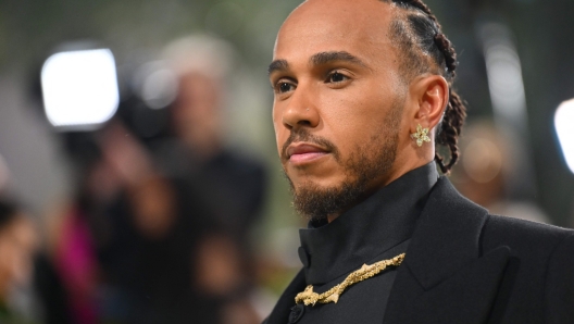 Lewis Hamilton al Met Gala 2024. Getty