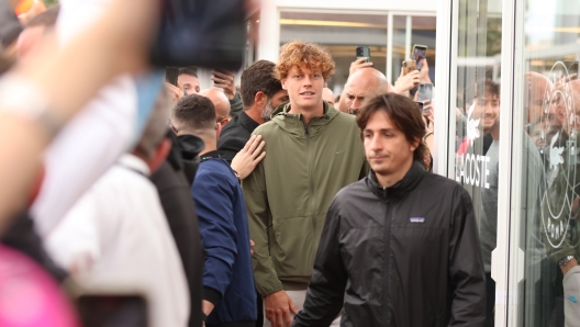 Tennis, Roma, Internazionali d’Italia BNL, Jannik Sinner, 7 Maggio, 2024. Foto Felice Calabro’