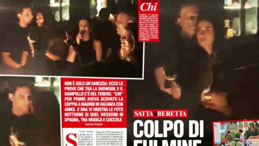 Melissa Satta Carlo Gussalli Beretta insieme in discoteca