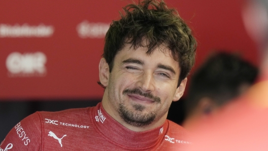 Ferrari driver Charles Leclerc of Monaco prepares for the first free practice at the Dino and Enzo Ferrari racetrack, in Imola, Italy, Friday, May 17, 2024. The Italy's Emilia Romagna Formula One Grand Prix will be held on Sunday. (AP Photo/Luca Bruno) 


Associated Press / LaPresse
Only italy and Spain