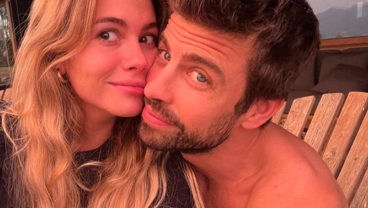 Gerard Piqué e Clara felici