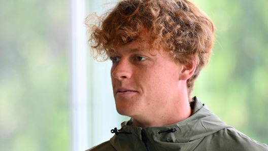 Italian tennis player Jannik Sinner of Italy attends a press conference, in Rome, Italy, 05 May 2024. Sinner announced Saturday he will not play at the upcoming Italian Open tennis tournament due to a hip injury which forced him out in Madrid earlier this week.   ANSA/ETTORE FERRARI