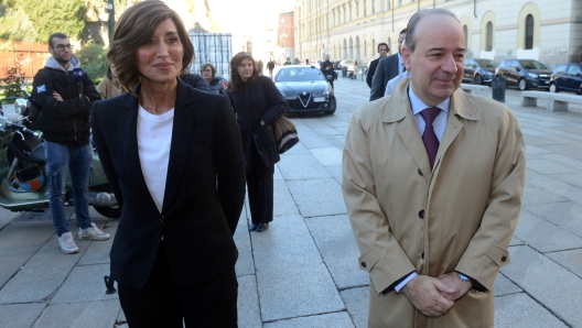 ANNA MARIA BERNINI MINISTRO UNIVERSITA'  FRANCO ANELLI RETTORE CATTOLICA -  MORTO IL RETTORE DELLA CATTOLICA, SI TRATTEREBBE DI SUICIDIO - FOTO ARCHIVIO - - fotografo: UFFICIO IMAGOECONOMICA