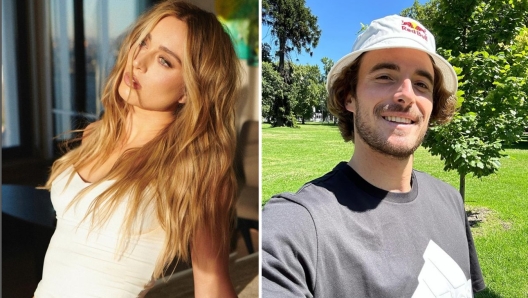 Stefanos Tsitsipas e Paula Badosa coppia