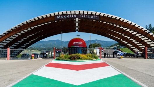 L'ingresso del circuito del Mugello