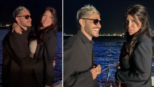 Wanda Nara e Icardi festa