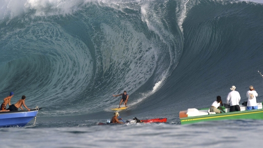 Surfing: Monday, April 30, 2003. Billabong Pro, May 1  18. Association of Surfing Professionals (ASP) World Championship Tour (WCT) event. Teahupoo, Taiarapu, Tahiti.
Australian Joel Fitzgerald (pictured), a big wave specialist, is one of the major contenders to pick up one of three wild cards in the Air TahitiNui VZ Trials at Teahupoo, in Tahiti which starts today (May 1). From May 1  5 sixteen international Teahupoo surfing specialists will take on 32 local Tahitians in the Air TahitiNui VZ Trials at the worlds premier break for three days of competition within the May 1 - 5 holding period. 
Three wildcards will be awarded to the top two placed Tahitians and the next highest placed surfer in the Air TahitiNui VZ Trials. The wildcards will then be seeded into the Billabong Pro which features the top 45 ASP surfers in the world. Hawaiian Andy Irons is the defending champion.
The Billabong Pro May 6  18 is the third event on the 2003 ASP WCT.
Picture credit: © Steve Robertson / tostee.com
Photographer: Steve Robertson
For media information contact ASP Media Officer: Jesse Faen jesse@aspworldtour.com 
For images contact ASP Digital Photographer: Pierre Tostee: tostee@aspworldtour.com