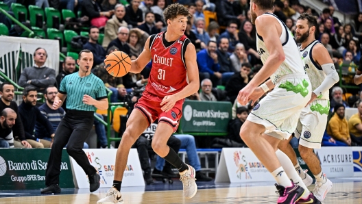 Tidjane Salaun
Banco di Sardegna Dinamo Sassari - Cholet Basket
FIBA Basketball Champions League BCL 2023-2024 - Round of 16 - Round 2
Sassari, 10/01/2024
Foto L.Canu / Ciamillo-Castoria