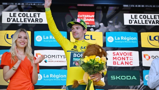 Criterium du Dauphine 2024 - 76th Edition - 6th stage Hauterives - Le Collet d’Allevard 174,1 km - 07/06/2024 - Primoz Roglic (SLO - BORA - hansgrohe) - photo Ivan Benedetto/SprintCyclingAgency©2024