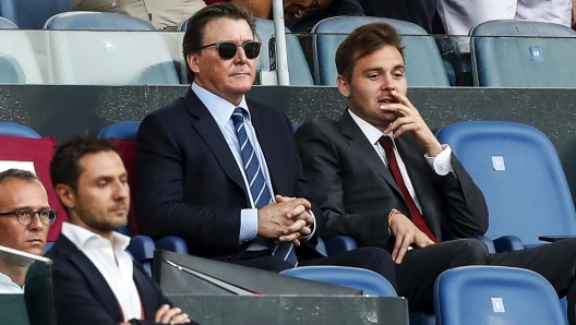 RomaÃ?s president Dan Friedkin during the friendly soccer match AS Roma vs FK Shakhtar Donetsk at Olimpico stadium in Rome, Italy, 07 August 2022. ANSA/ANGELO CARCONI