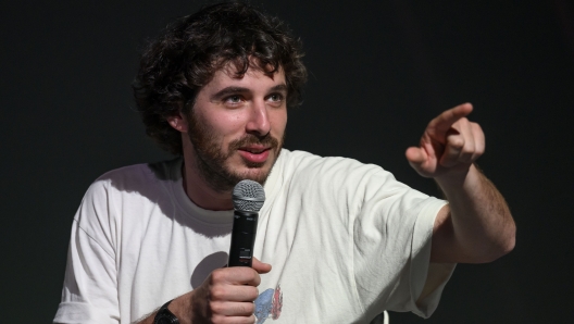 TERNI, ITALY - APRIL 14: Pierpaolo Spollon is seen on stage during the ?Tu chiamale se vuoi...emozioni? event as part of the Terni Influencer & Creator Festival 2024 on April 14, 2024 in Terni, Italy.  (Photo by Antonio Masiello/Getty Images)