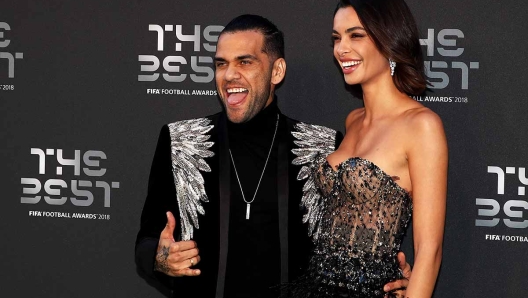 Dani Alves e Joanna Sanz