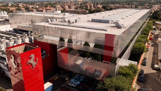 Il nuovo edificio della Ferrari realizzato a Maranello