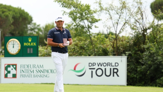 RAVENNA, ITALY - JUNE 26: Patrick Reed of the USA in action during the Pro-Am event prior to the Italian Open presented by Regione Emilia-Romagna at Adriatic Golf Club Cervia, Milano Marittima on June 26, 2024 in Ravenna, Italy. (Photo by Andrew Redington/Getty Images)