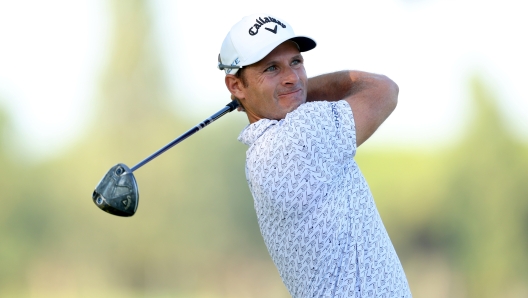 RAVENNA, ITALY - JUNE 27: Andrea Pavan of Italy plays his tee shot on the 11th hole during day one of the Italian Open presented by Regione Emilia-Romagna at Adriatic Golf Club Cervia, Milano Marittima on June 27, 2024 in Ravenna, Italy. (Photo by Andrew Redington/Getty Images)