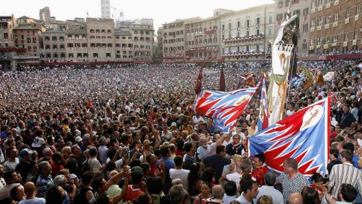 Palio di Siena 2024 del 2 luglio