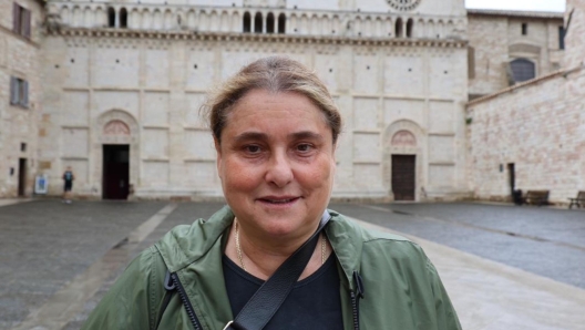 Antonia Salzano madre di Carlo Acutis che presto sarà proclamato santo, 23 maggio 2024. ANSA/ GIANLUIGI BASILIETTI