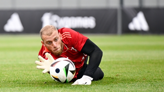 HERZOGENAURACH, GERMANY - JULY 22: Michele Di Gregorio of Juventus during a training session on July 22, 2024 in Herzogenaurach, Germany.  (Photo by Daniele Badolato - Juventus FC/Juventus FC via Getty Images)