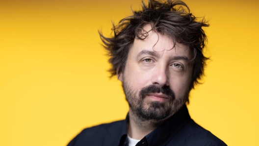 French musician and composer of the opening music for the Paris 2024 Olympic Games Victor le Masne, poses during a photo session in Paris on July 4, 2024. (Photo by JOEL SAGET / AFP)