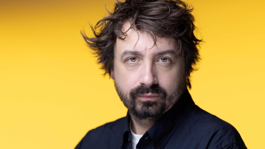 French musician and composer of the opening music for the Paris 2024 Olympic Games Victor le Masne, poses during a photo session in Paris on July 4, 2024. (Photo by JOEL SAGET / AFP)