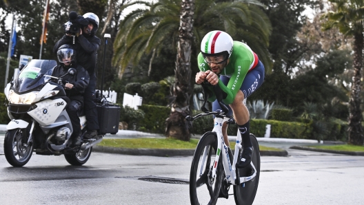 Foto Fabio Ferrari/LaPresse 12 Marzo 2023 - San Benedetto del Tronto, Italia - sport, ciclismo - 58a Edizione Tirreno Adriatico 2023 - San Benedetto del Tronto - San Benedetto del Tronto - 154 km-Nella foto:  GANNA Filippo winner of race 

March 12, 2023 Lido di Camaiore, Italy - sport, cycling - 58th Tirreno Adriatico 2023 - San Benedetto del Tronto - San Benedetto del Tronto. In the pic: GANNA Filippo vincitore di tappa