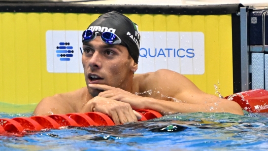 Foto Gian Mattia D'Alberto - LaPresse
25-07-2023 Fukuoka (Giappone)
Sport- nuoto
Fukuoka 2023-World Aquatics Championships
nella foto:  Gregorio Paltrinieri ITA

Ph Gian Mattia D'Alberto - LaPresse
2023-07-25 Fukuoka (japan)
Fukuoka 2023-World Aquatics Championships
in the photo:  Gregorio Paltrinieri ITA