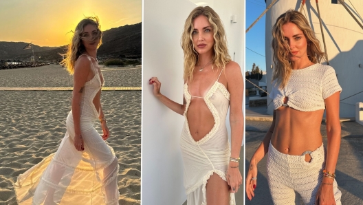 Chiara Ferragni hot in Grecia, le foto del naked look